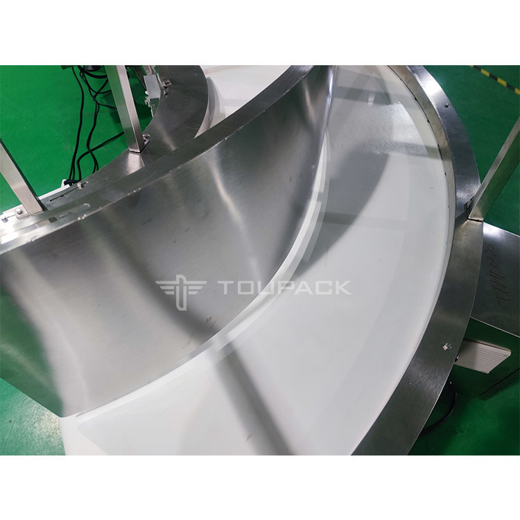 เครื่องขนส่งสายพาน PVC อุตสาหกรรมอาหารขนาดเล็กสําหรับโรงงาน