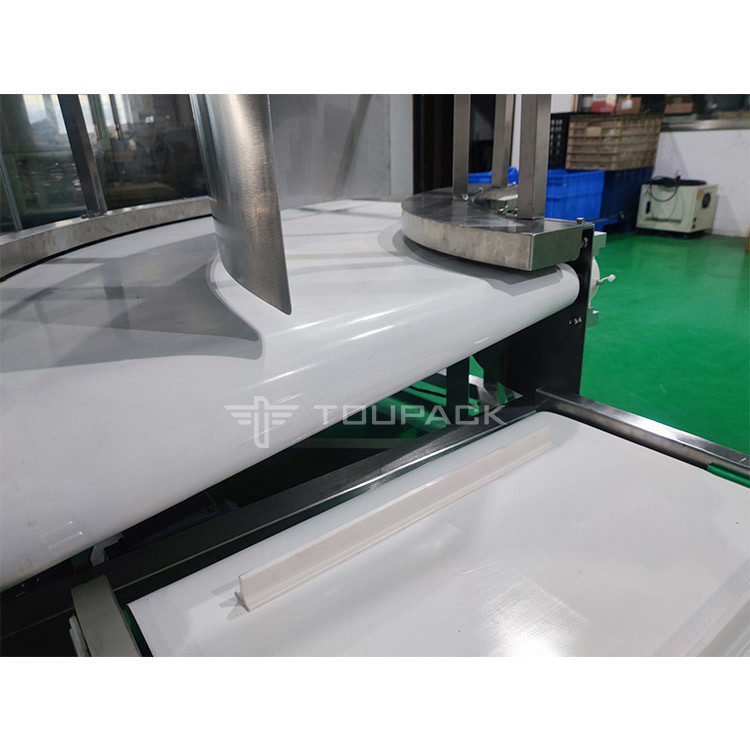 เครื่องขนส่งสายพาน PVC อุตสาหกรรมอาหารขนาดเล็กสําหรับโรงงาน
