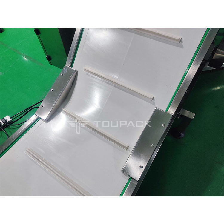 เครื่องขนส่งสายพาน PVC อุตสาหกรรมอาหารขนาดเล็กสําหรับโรงงาน