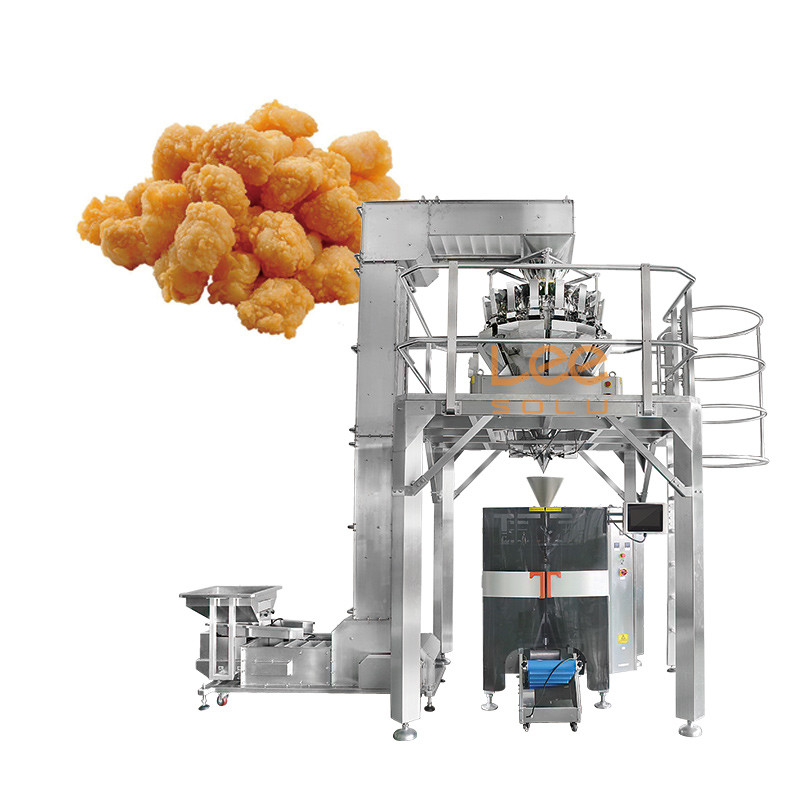 Muti-Function ความเร็วสูง หม้อเนื้อ Frozen Vffs ลดตัว กล่องบรรจุ กล่องกระเป๋า ผัก Frozen Multihead Weigher