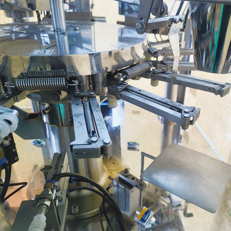 เครื่องบรรจุแคปซูลซักผ้าฟิล์ม PVA สำหรับเครื่องล้างจาน, พอตผงซักฟอก, กล่องเต็มรูปแบบ, สายการผลิตบรรจุภัณฑ์