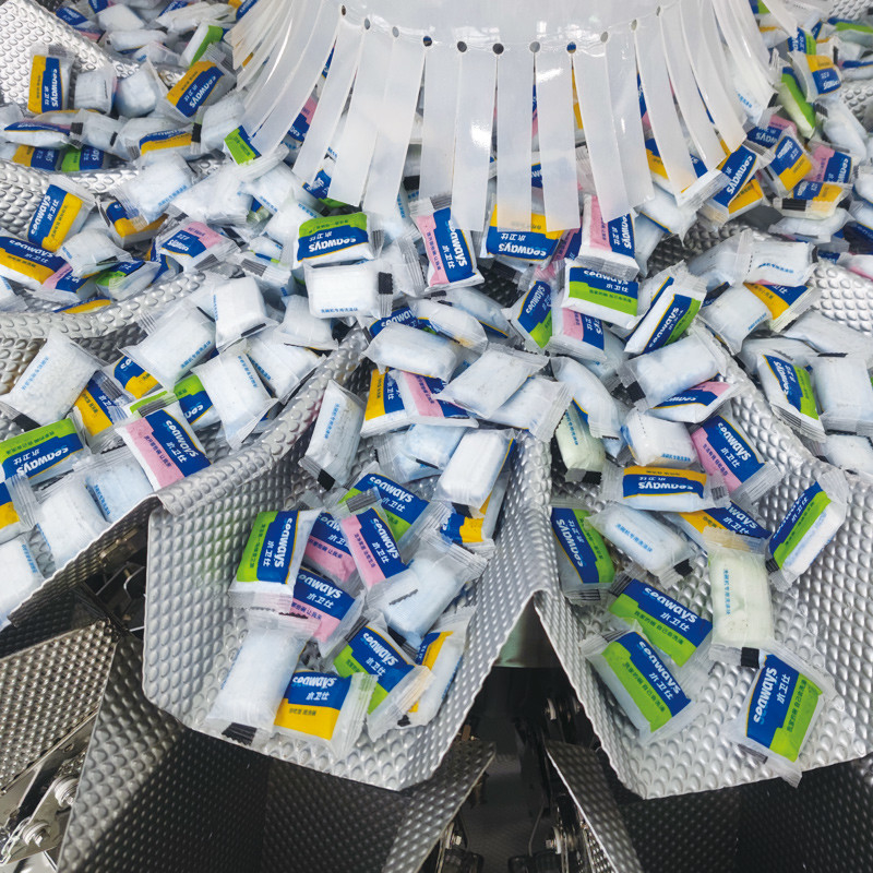 เครื่องบรรจุยายาซักฝรั่ง Tablet เครื่องซักจาน เครื่องซักฝรั่ง Tablet Pods กระเป๋าบรรจุยาซักฝรั่ง Gel Pods กระเป๋า Box Packaging Machine