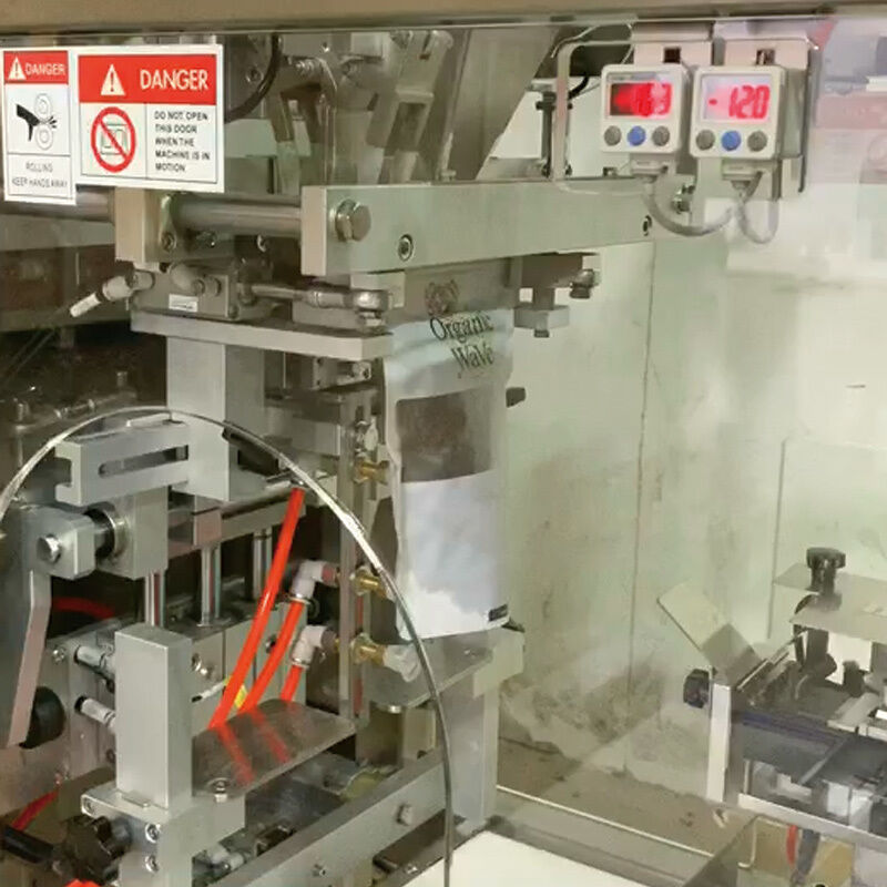 เครื่องพัสดุบรรจุตั้งขนาดสูง เครื่องชุดอาหารว่าง เครื่องชั่งและเติมเมล็ด เครื่องเติมเมล็ดอัตโนมัติ