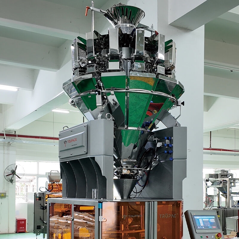 Chips/ Cashew/ Peanut Multi Heads Weighing Packing Fully Automatic Multi-function 10/14 Heads Packaging Machine