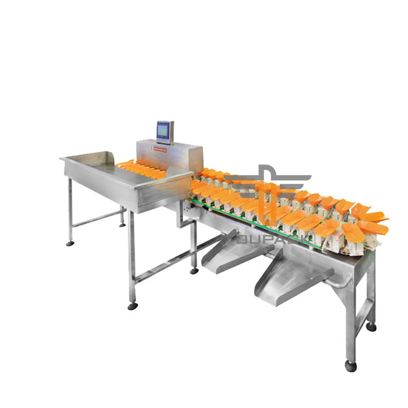 300 ครั้ง / นาที Max 500g Conveyor Line Sorting System สำหรับ Chicken Claw