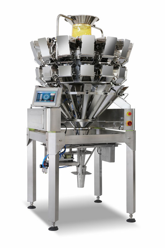 MCU System 1.6L เครื่องบรรจุขนมขบเคี้ยวพร้อมหน้าจอสัมผัสสี 7 นิ้ว'