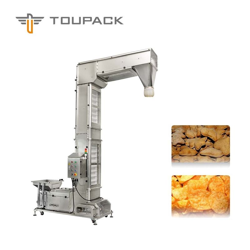 ทนความร้อน8m³ / H 3.6L Z Type Bucket Elevator สำหรับขนมขบเคี้ยว