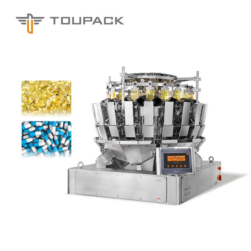 PLC SS304 2.5L 5L เครื่องชั่งอัตโนมัติและเครื่องบรรจุยา
