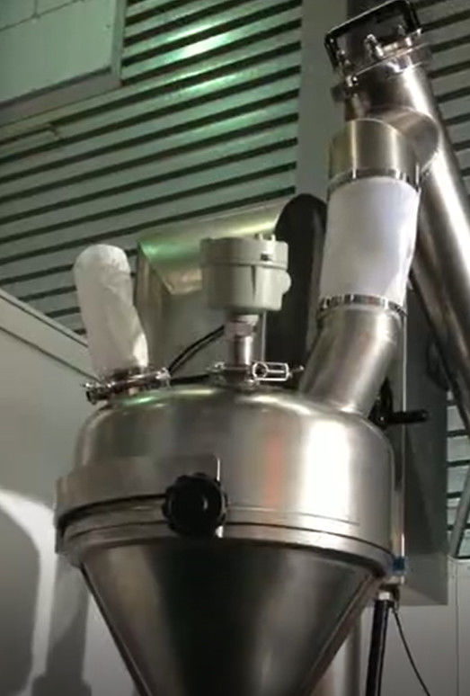 4.06KW 1000gr เครื่องบรรจุผงแบบขับเคลื่อนด้วยไฟฟ้า