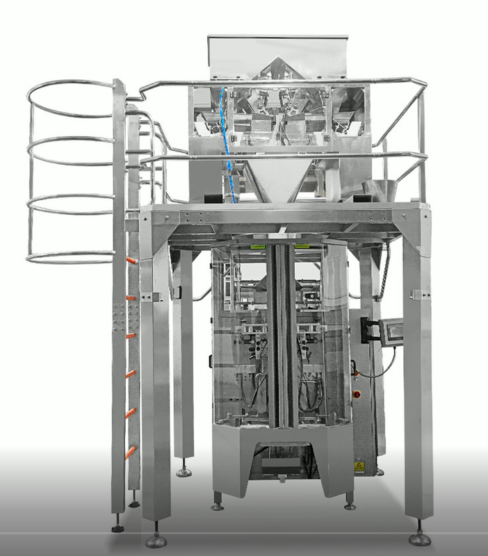อัตโนมัติสี่หัว Linear Weigher SUS304 35BMP สําหรับน้ําหนัก 1000g สินค้า