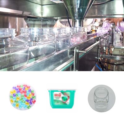 1 กก. ลูกปัดซักผ้าชั่งน้ำหนักเครื่องบรรจุนับ 15 ชิ้น 30 ชิ้นสามารถกล่องเครื่องบรรจุภัณฑ์เม็ดของเหลว