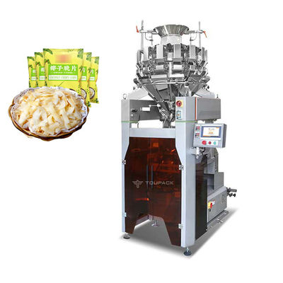 14 Head All In One Weighing Packaging Machine for Coconut Crispy Chips Filling Machine