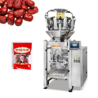 Bulk Snack 10 Head Multihead Weigher Red Date เครื่องชั่งน้ำหนักและบรรจุภัณฑ์