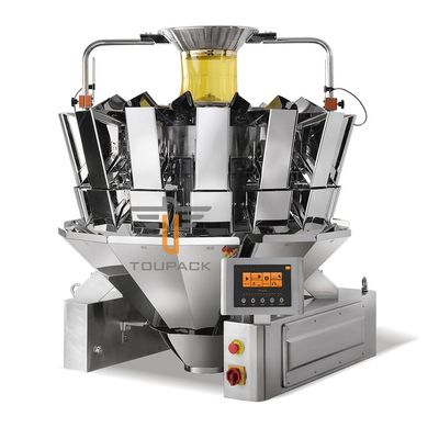 เครื่องบรรจุขนมอัตโนมัติ ±0.5-1g ความแม่นยำ 30-110 ถุง/นาที ระบบควบคุม PLC