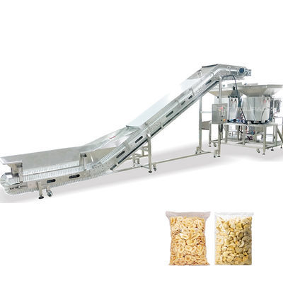 เครื่องบรรจุ Multihead Weigher ที่ควบคุมด้วย PLC 30 ถุง / นาที สแตนเลส