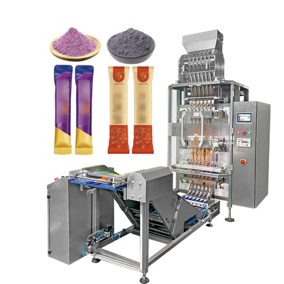อัตโนมัติหลายเลนเครื่องบรรจุซอส ซัชช็อต Multihead-Column Check Weigher Stick Multi Lanes เครื่องบรรจุซอส