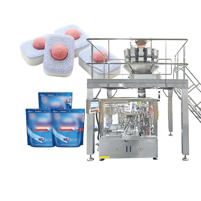 เครื่องบรรจุแคปซูลซักผ้าฟิล์ม PVA สำหรับเครื่องล้างจาน, พอตผงซักฟอก, กล่องเต็มรูปแบบ, สายการผลิตบรรจุภัณฑ์