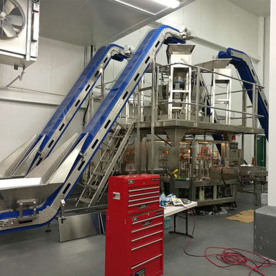 ISO 9001 1.5KW Multihead Weigher เครื่องบรรจุสำหรับ Doypack Bag
