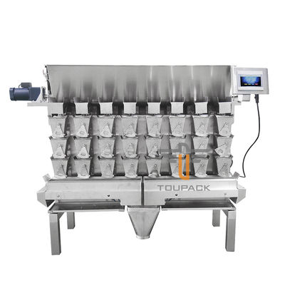 ความแม่นยำสูง TOUPACK 60P/M Pickle Packaging Machine 8 Head