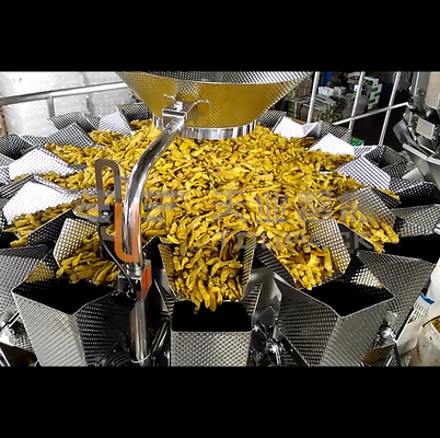 SS304 220V 380V Multihead Weigher พร้อม PLC MCU 60 P / M