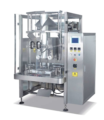 VFFS เครื่องชั่งอัตโนมัติบรรจุและปิดผนึกเครื่อง 2.2KW สำหรับขนมขบเคี้ยวหมอน Bagging