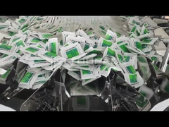 เครื่องบรรจุผงเม็ดอัตโนมัติแบบถุง Doypack เครื่องบรรจุภัณฑ์รองแบบถุงในถุง