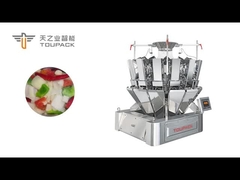 เครื่องบรรจุสลัดผัก เครื่องบรรจุขนส่ง เครื่องบรรจุหลายหัว